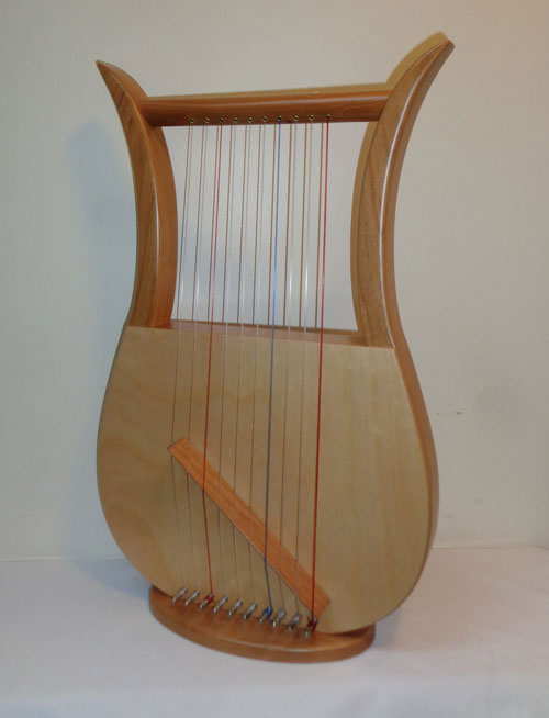 Davidic harp - cherry