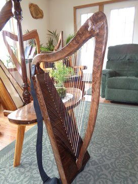 Small butterfly on a 34-Ultra-Lite Harp