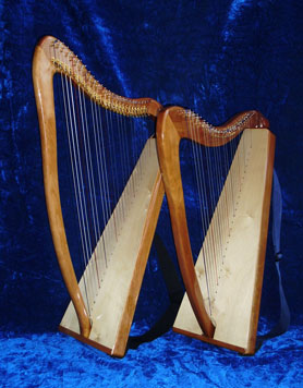 Minstrel harps